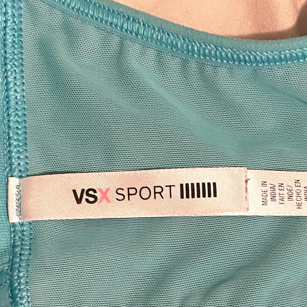 Victoria's Secret Purple and Teal Front-Zip Sports Bra - Picture 9 of 9
